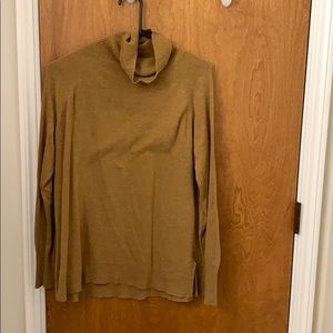 Old navy camel colored turtle neck sweater